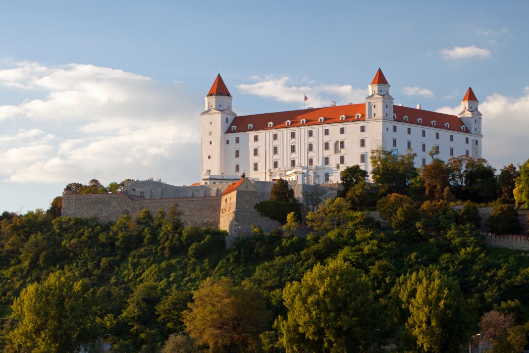 Το κάστρο της Μπρατισλάβα στη Σλοβακία