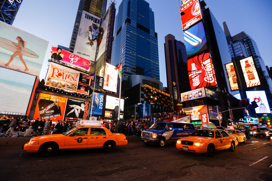 Η Times Square στη Νέα Υόρκη